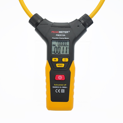 华谊PM2019智能柔性钳形万用表全自动钳型大电流钳形表交流3000A