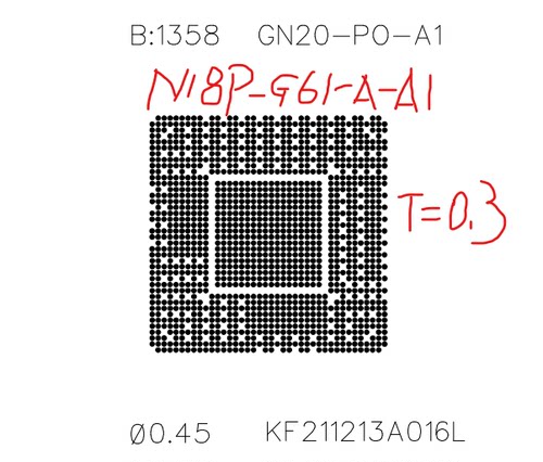 显卡用BGA钢网 RX470 580 960 1070 3080 2080TI 5700XT 20703070