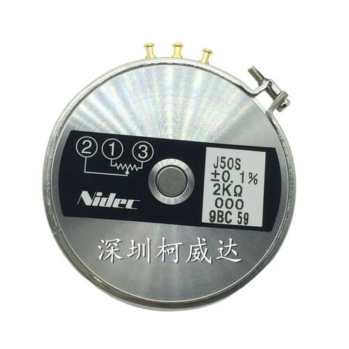 原装日本 NIDEC COPAL 精密线绕电位计 J50S 1K 2K 5K 10K 500