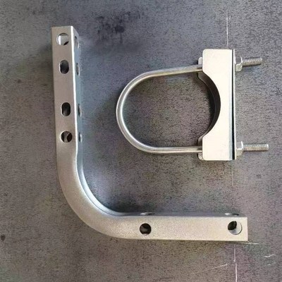 HX-B43051变送器安装支架/罗斯蒙特/2088不锈钢碳钢弯管L型