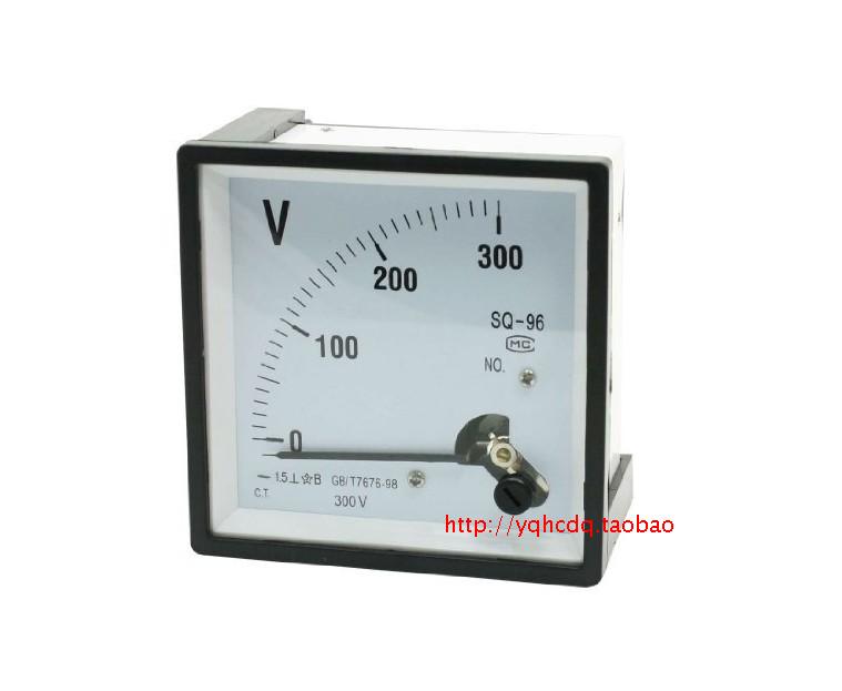 频率表SQ96 96L1 45-55HZ频率表100V/220V/380V /96*96mm