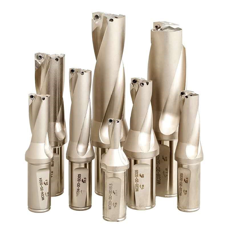 U钻 快速钻头 喷水钻 扩孔钻头 WC/SP 5倍径 4倍径 D12-D70