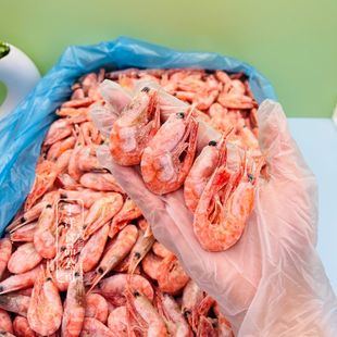 马加丹大虾冰虾10斤装一件北极甜虾熟冻大虾刺身火锅烧烤