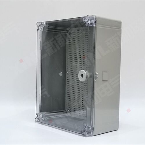 明装500*400*200工程塑料配电箱防水防腐防酸控制箱ABS电箱密封盒