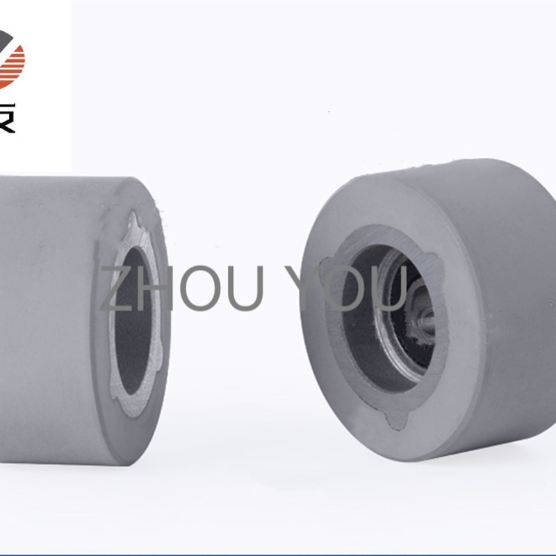 封边机压料轮封边机输送压轮48*8*25滚轮送料轮胶轮木工机械配件