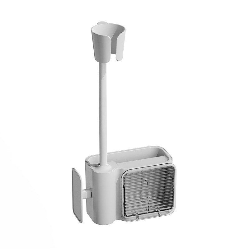 吹风机置物架免孔卫生间收纳绕线电吹风挂架吹风筒支架浴室架子