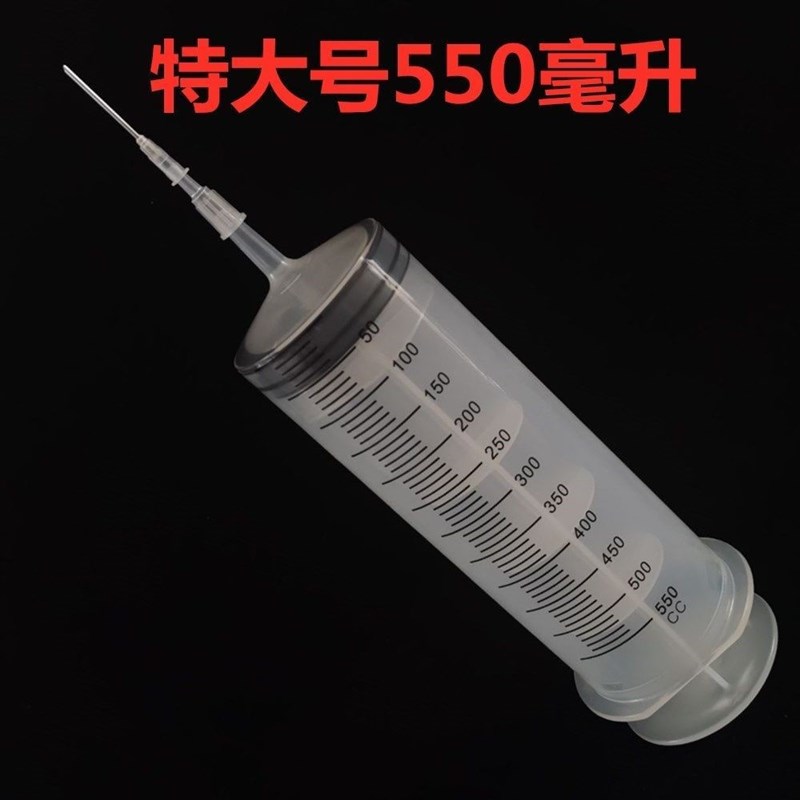 针筒灌浆水泥浆注胶吸水超大号瓷砖缝隙空鼓注射器粗口吸油空针管