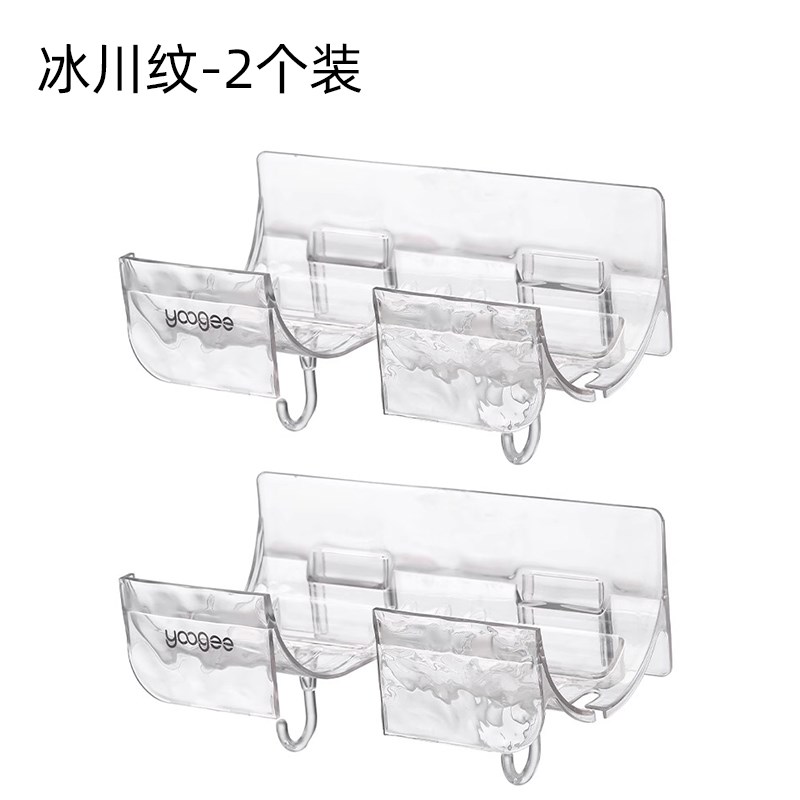 吹风机置物架免孔卫生间收纳绕线电吹风挂架吹风筒支架浴室架子