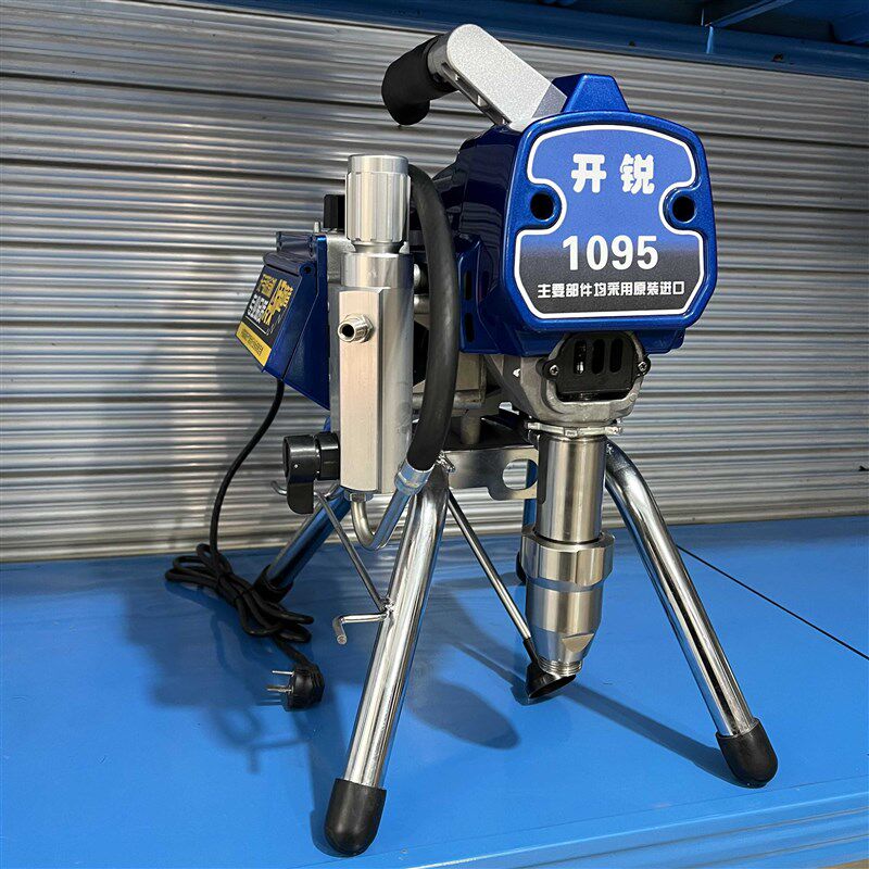 进口595无刷电动高压无气喷涂机喷乳胶漆批土涂料喷涂机油漆