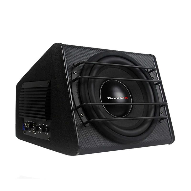 车载低音喇叭10k英寸有源重低音12V汽车音响改装大功率喇叭车用音