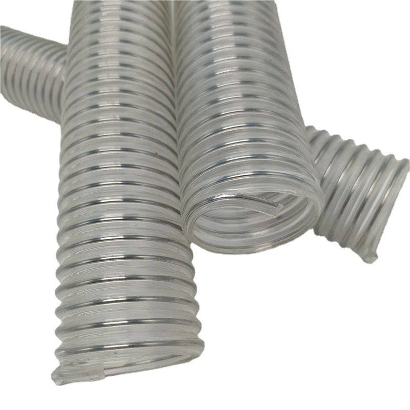 极速动车卸污管 耐o老化304不锈钢丝PU软管 动车组排污管