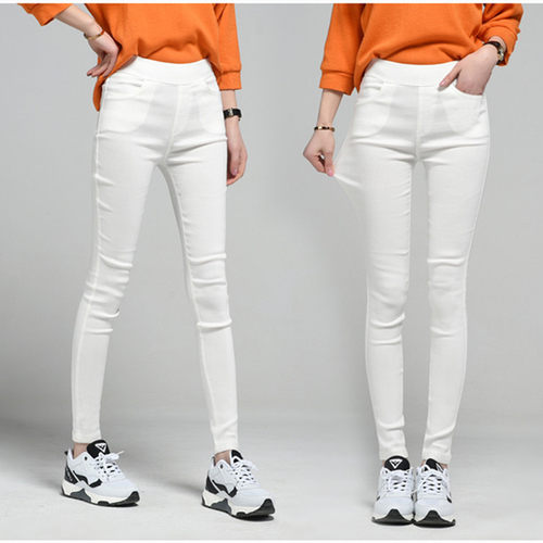 新品Spring & Autumn Pencil Pants For WomKen Skinny Femme Tro