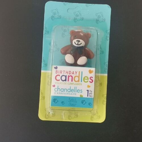 新品Digital Candle Love tCake Bear Birthday Candle Decoratio