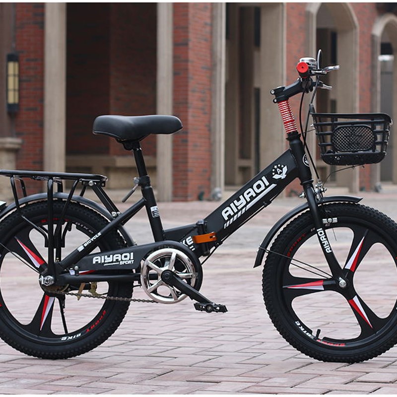 极速新品儿童fb自行车折叠车学生车山地变速单车7-8-9-10男女孩中