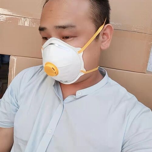 新品川小李9008V头戴式专w业防尘口罩口罩防雾霾防打磨电焊防工业