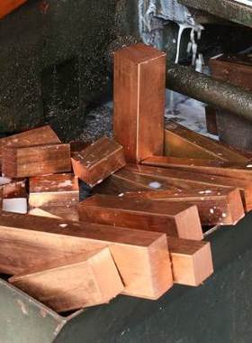 极速新品C11hd00红铜紫铜圆棒 紫铜板紫铜条扁方 红铜块红铜棒导