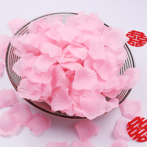 新品仿真花瓣情人表白p求婚布置婚房装饰用品婚庆婚礼浪漫结婚手