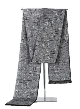 极速2022 Casual Design Couol Scarves Tassel Winter Mens Cas