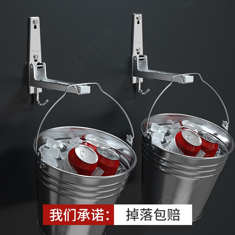 极速微波炉架壁挂式厨房304不锈钢架子微N波炉烤箱置物架支架托架