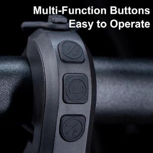 极速Classic Bike Bell 80-w130 DB USB Charging Bike Bell For