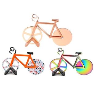 极速594C Pizzai Cutter Knives Two-wheel Bicycle-Shape Bike P