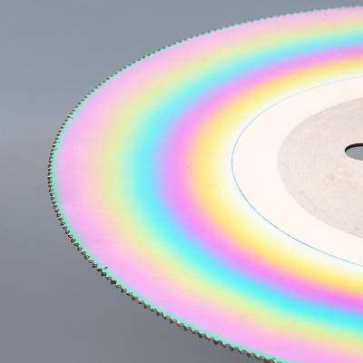 极速高速网圆锯片无毛刺切t管机钢锯片275切不锈钢管水切割机有齿