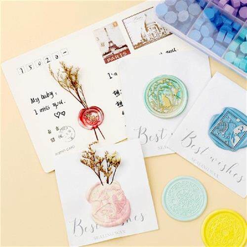 新品200pcseBox Sealing Wax Tablet Seal Pills Lacquer Fire