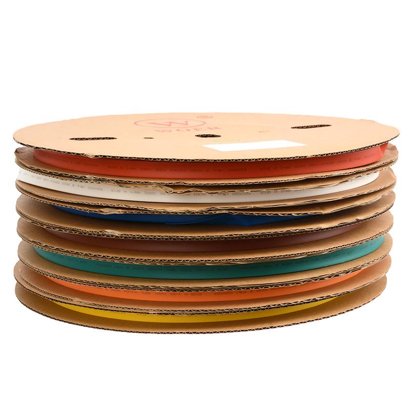 极速电工热缩管绝缘套管电线u保护2毫米1黄色5红色10黑色8热塑收