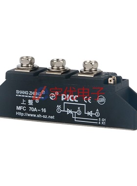 极速MFC70A-16上整p混合模v块 晶闸管整流管混合模块 MFC70A1600V