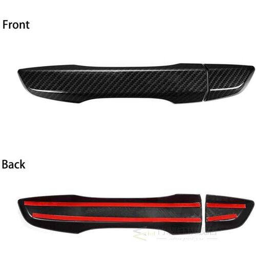 新品for 10Th Gen Civic ABS Carbon Fiber Style DoorV Handle C