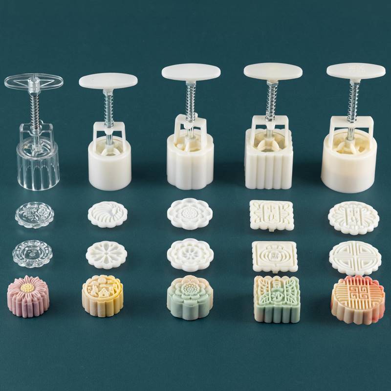 极速Mooncake hmold Hand pressure household 75G100g rabbit Mu