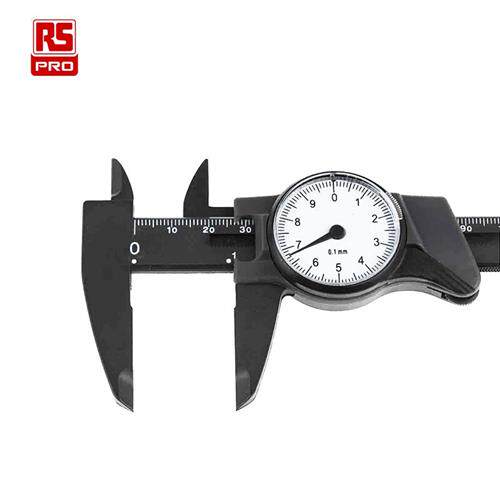 极速新品RS欧时 带表卡尺r 高精度游标卡尺 刻度盘卡尺 0150mm 英