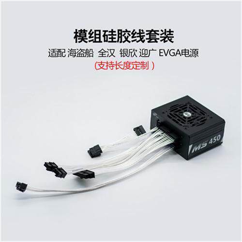 新品全汉MS450 MS600 海t盗船SF 银欣SX EVGA 定制SFX电源矽胶全