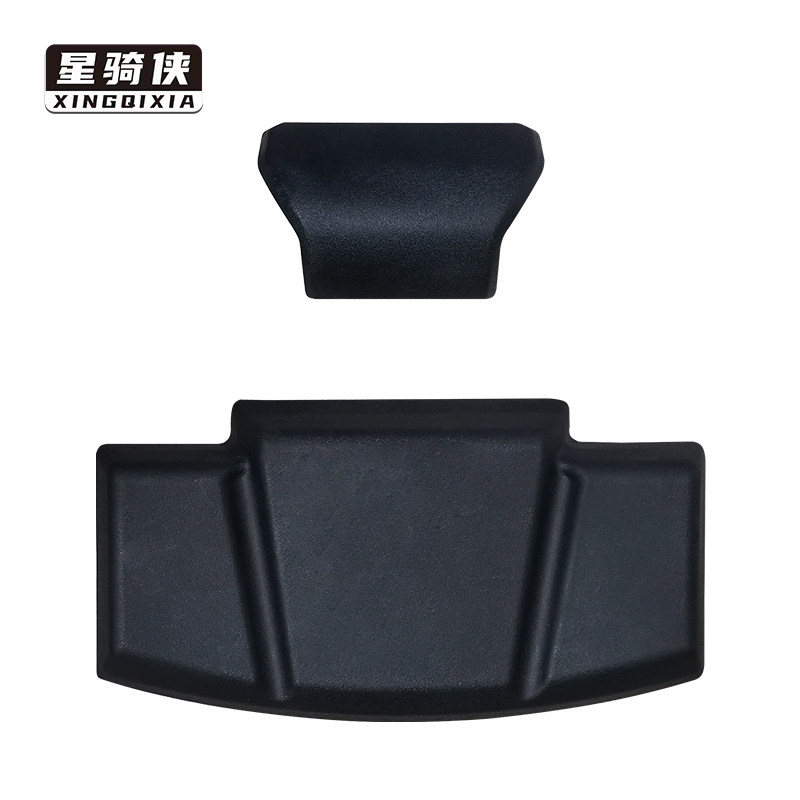 新品星骑侠36摩托车铝o合金尾箱靠背45L后备箱背靠55l车尾箱背垫6图片