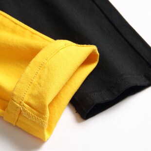 极速Newb mens male 2021 American style fashion stitching tw