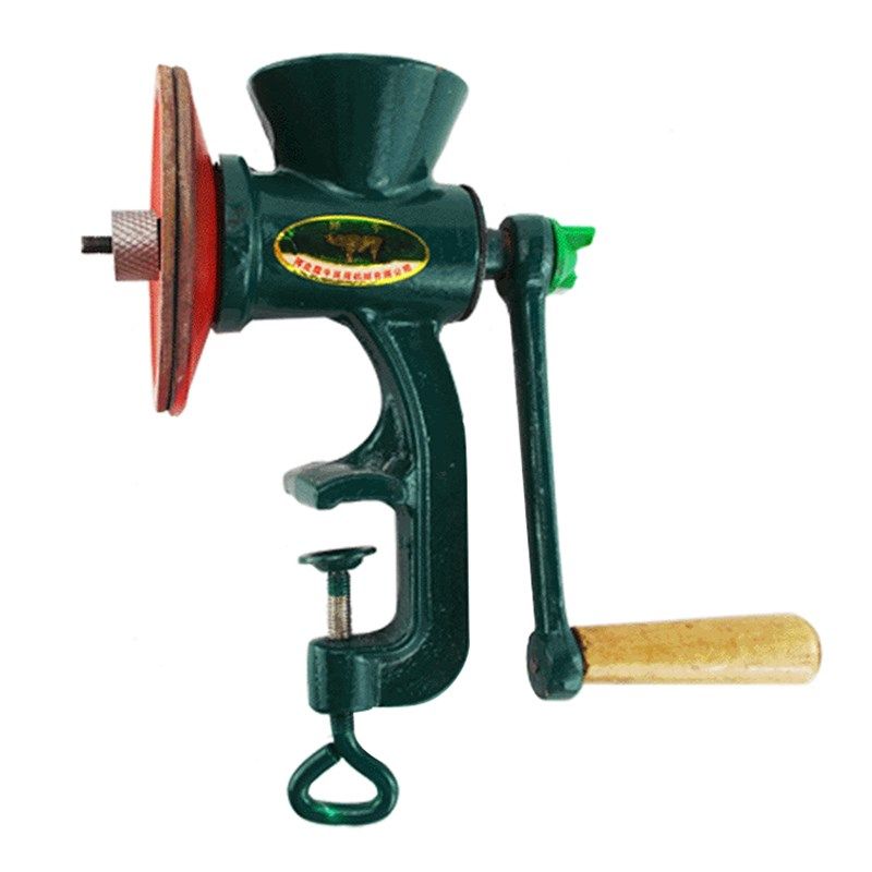 极速包邮铸铁家用磨粉机 手动研磨器研磨机绞N肉机五谷机 手摇绞