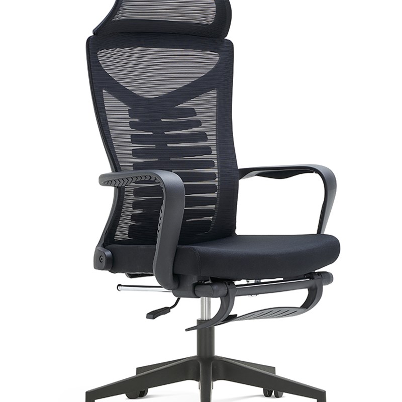 极速午休办公椅可平躺165度电脑椅带脚踏K躺坐两用椅子升降龙骨护