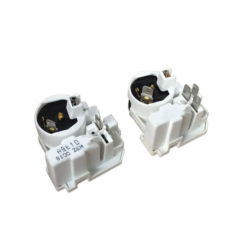 极速冰箱压缩机配件8100啓r动器PTCA1E8A4D14一体化过载保护器继