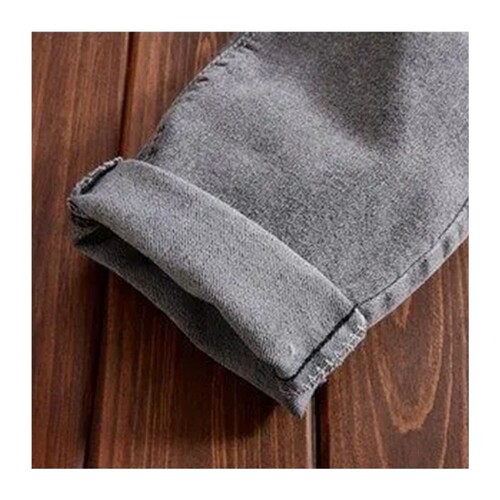 极速Teenager Boys Casual JeansA 2022 New Fashion Solid Color