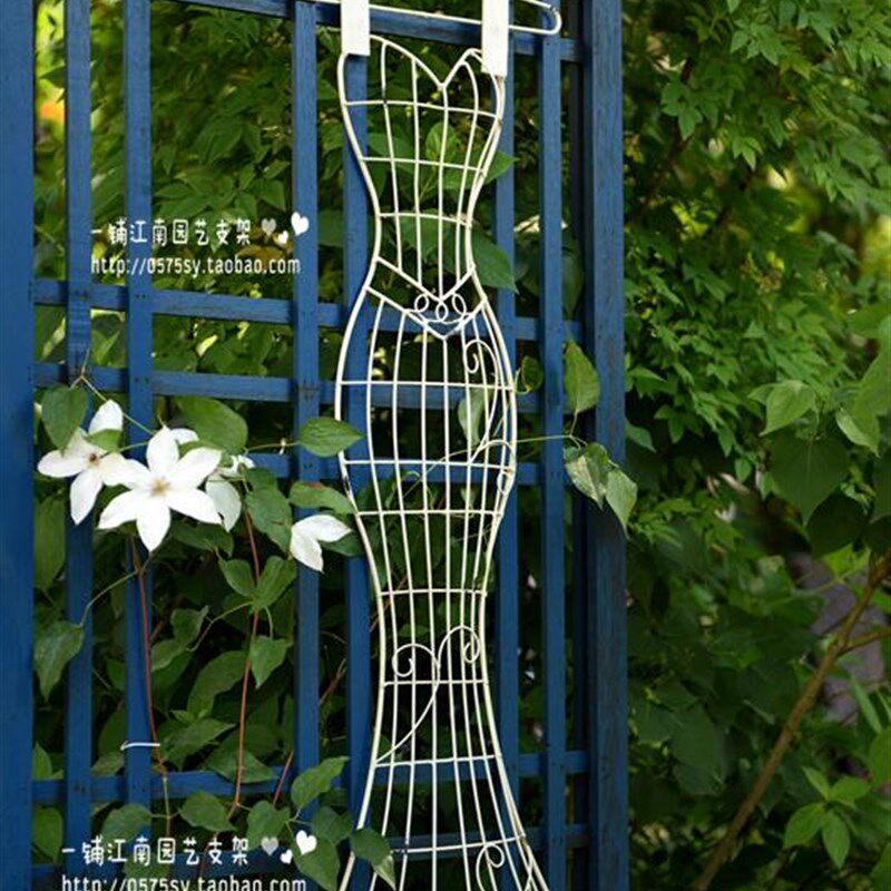极速铁艺模特壁挂 植物爬藤架E 花园壁饰 园艺杂货组合