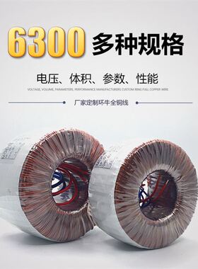 极速110v380v10m0环形变压器全铜环牛大功率定制w500w12v24v60v22