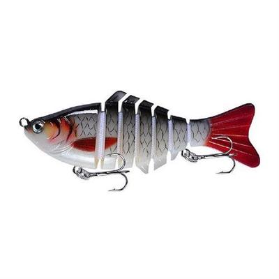 极速.Fake Knobby Fioshing Lures 10cm 15.5g 7 Sections Wobble