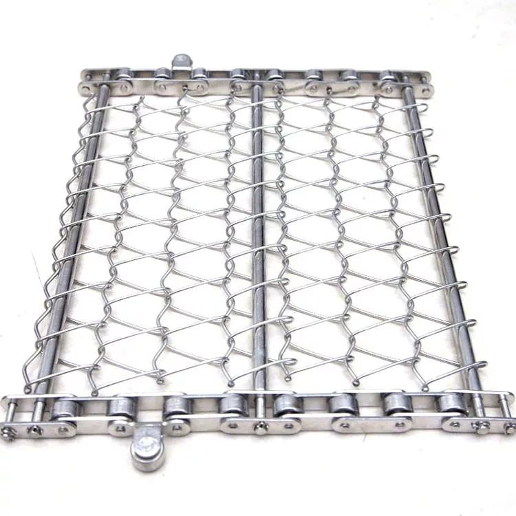 极速新不锈钢链条网带流水线304清洗机网链201链网输送Z传送带链