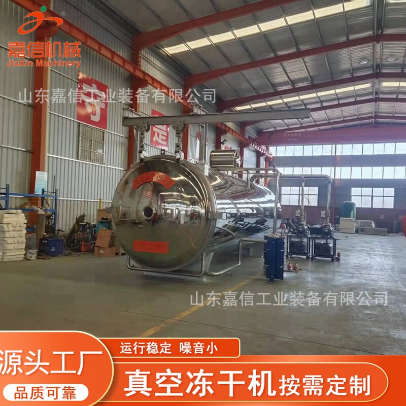 羊肚菌菇类真空冷冻干燥机 灵芝粉真空冻干机 羊杂鸡肉真空冻干机