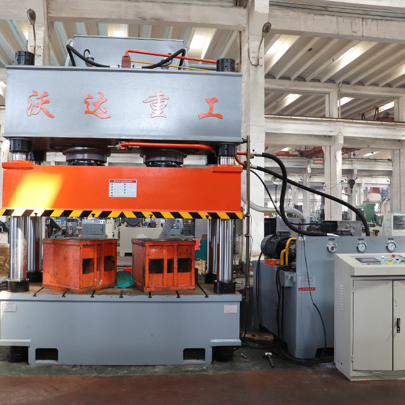 沃达YQ32-500T三梁四柱液压机500吨金属压型拉伸压弯大台面油压机