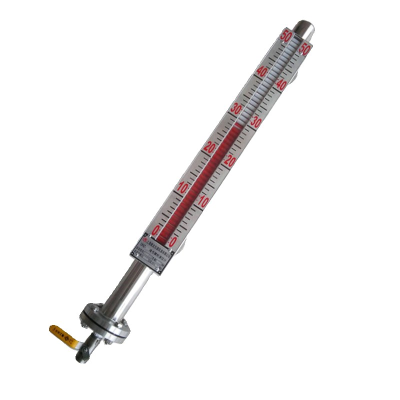 顶装式磁翻板液位计不锈钢pp衬四氟锅炉水箱带远传4-20ma磁性开关