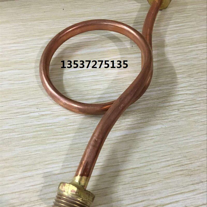 压力表不锈钢缓冲管M20*1.5-1/2铁管冷凝管304不锈钢 铜表弯4分