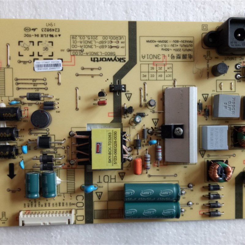 创维 40E3000电源板5800-L3N01A-0100 168P-L3N01A-00