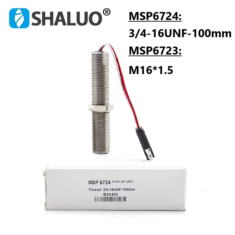 发电机组转速传感器MSP6723u速度感应塞MSP6724报警器探头M16*1.5
