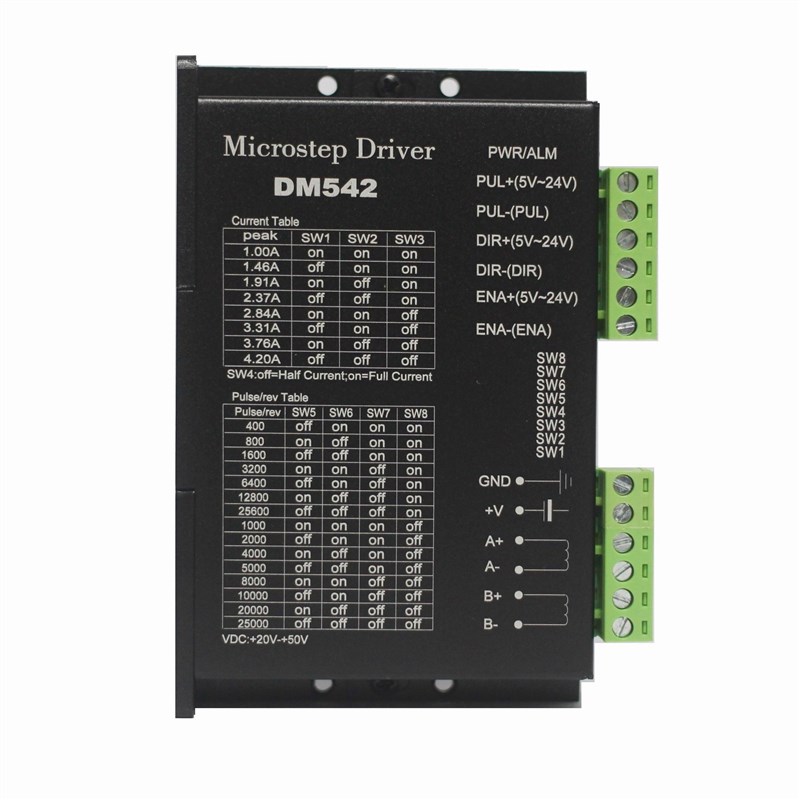 DM542低噪声DSP数字式57/86步进电机驱动器代替雷赛DM542